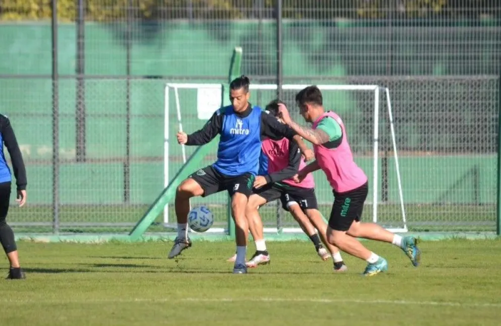 Fija. Diego González se ganó su lugar en el mediocampo de San Martin.