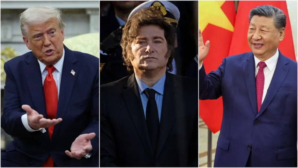 Milei busca hacer equilibrio con China tras las críticas del futuro embajador de EE.UU. en la Argentina. 