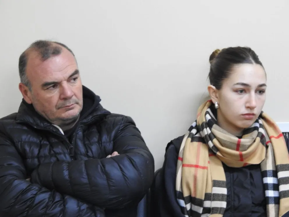 El papa de Lucía Rubiño en la audiencia de revisión del sobreseimiento de Juan Pablo Echegaray. Foto 0264Noticias.