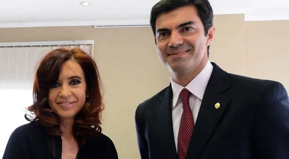 Otros tiempos. Cristina Fernández y Juan Manuel Urtubey.