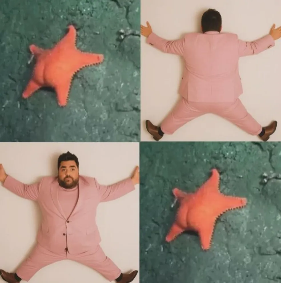 Barassi se sumó al furor por la “estrella culona” con un posteo en Instagram. 