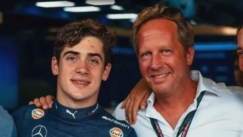 El posteo del mánager de Colapinto con un palazo para Alpine que luego borró.