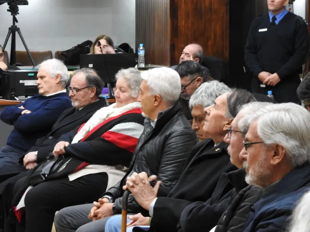 Nueve de los trece imputados en la megacausa de expropiaciones.
