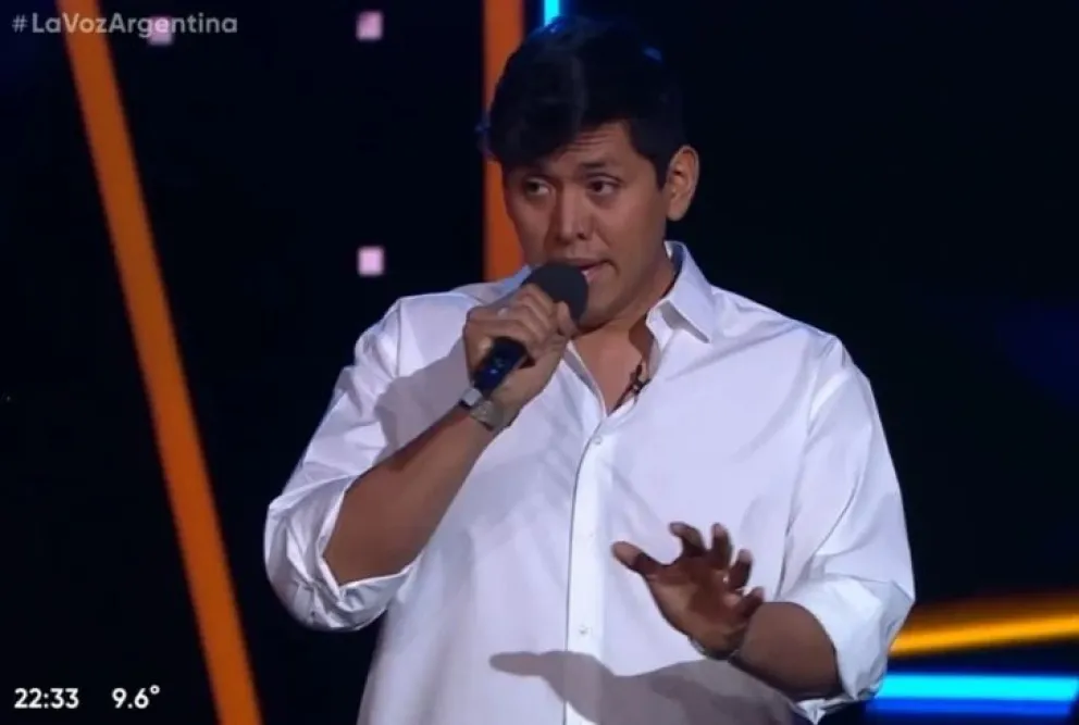 William Heredia se despidió de La Voz Argentina. 