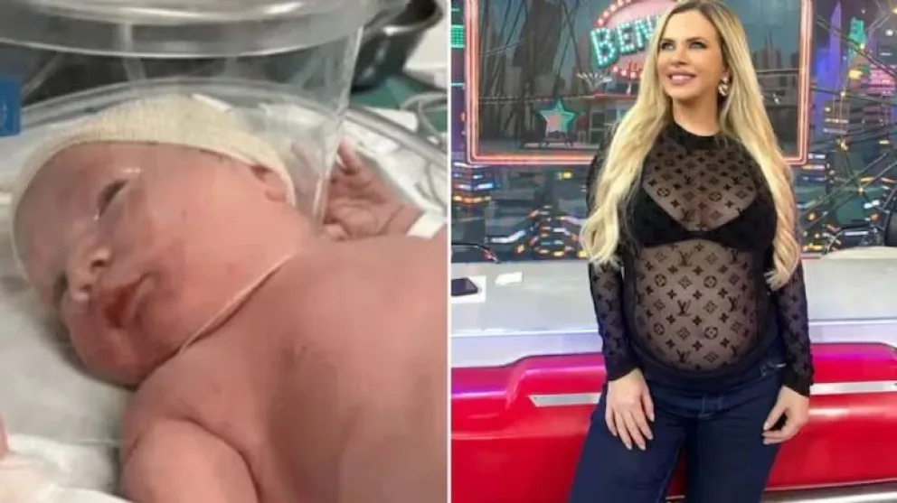 Alejandra Maglietti se convirtió en mamá por primera vez: la tierna foto del bebé. 
