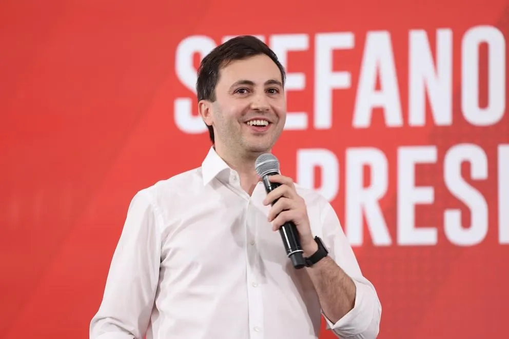 Stefano Di Carlo lanzó su candidatura a presidente de River Plate. 