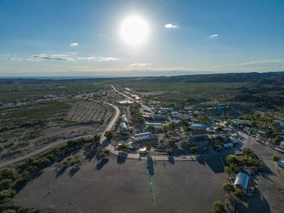 Postal del Paraje de la Difunta Correa.