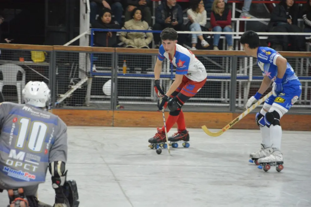 El encuentro entre Hispano y Olimpia. 