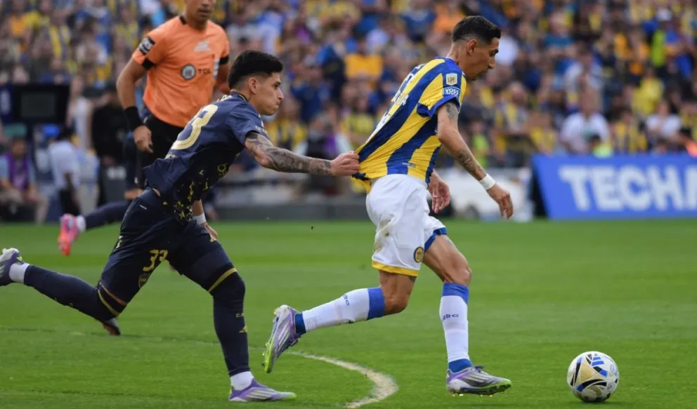 Rosario Central y Boca Juniors empataron por 1 a 1.
