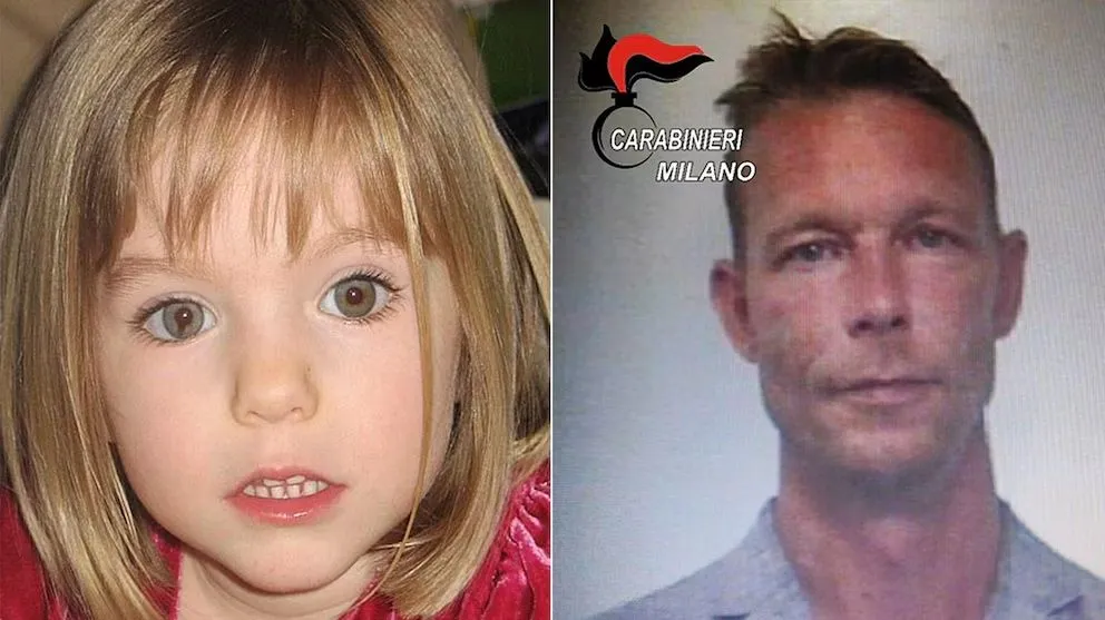 Madeleine McCann y Christian Brueckner.