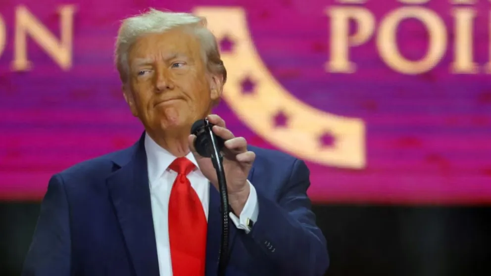 Donald Trump encabezó el funeral de Charlie Kirk: “Es un mártir de la libertad”.