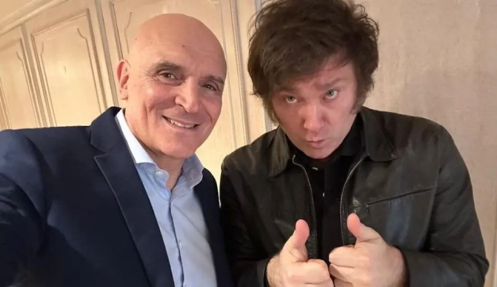 José Luis Espert y Javier Milei.