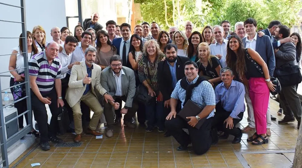 La lista Abogacía Activa llevó a Franco Montes a la presidencia del Foro de Abogados en las elecciones del 2023. 