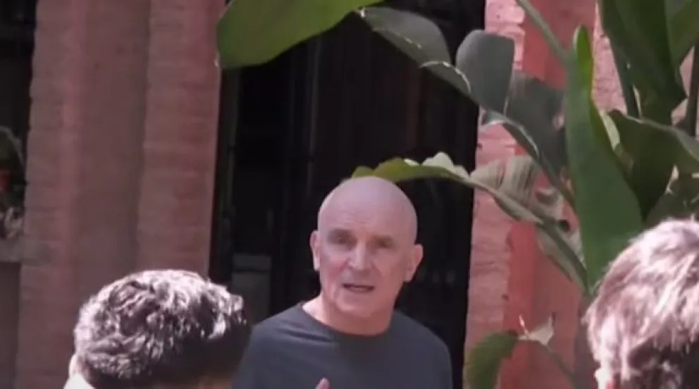 José Luis Espert, previo al allanamiento en su casa.