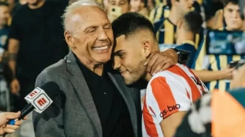 Miguel y su hijo, Nacho Russo.