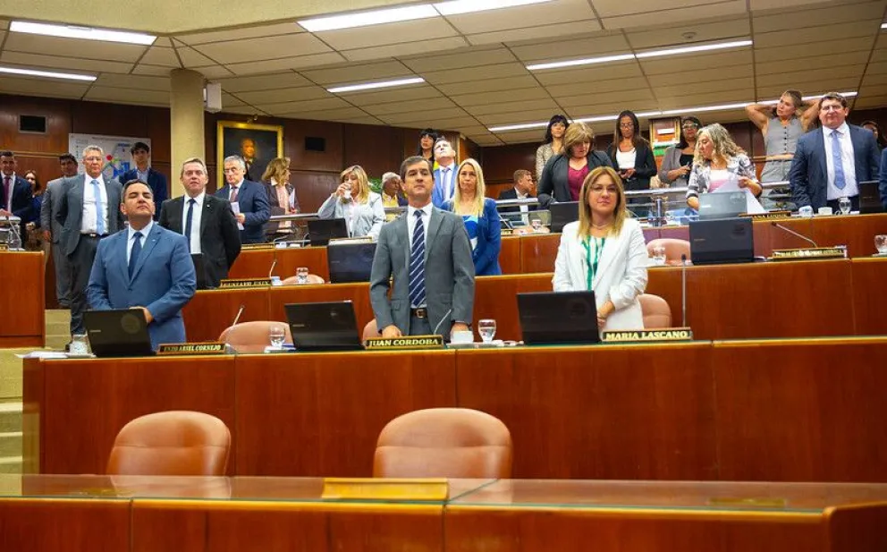 Jugada. El bloque oficialista Cambia San Juan se abroqueló con sus socios y no permitió que se sumaran más temas a los que ya se habían definido.