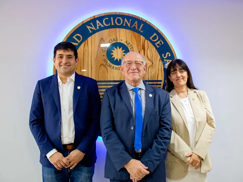 Gabinete. Lucas Molina se incorporó al equipo de gobierno del rector Tadeo Berenguer como secretario de Planificación. 