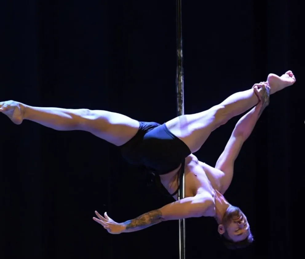 Unos 20 atletas de San Juan y Mendoza participarán por primera vez en la competencia de Pole Acrobático. 
