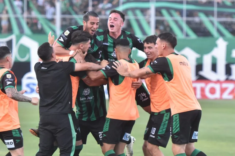 Fotos y videos del triunfo de San Martín ante Independiente. 0264Noticias.