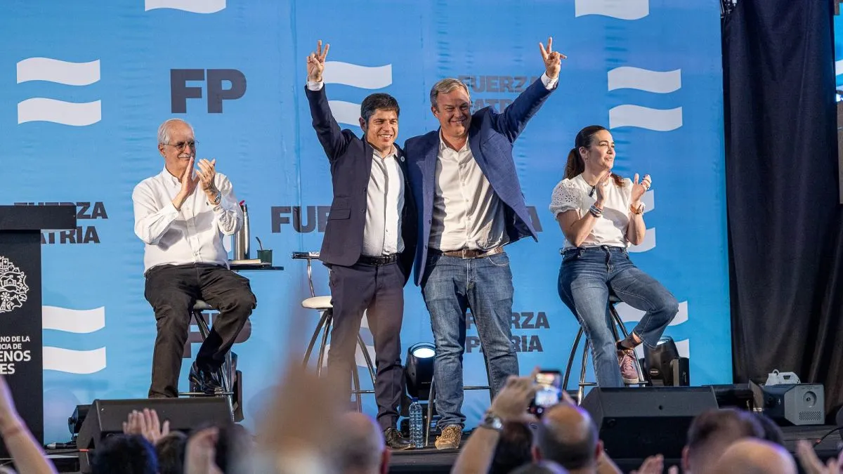 Kicillof, Massa y Taiana cerraron la campaña en el conurbano con ...