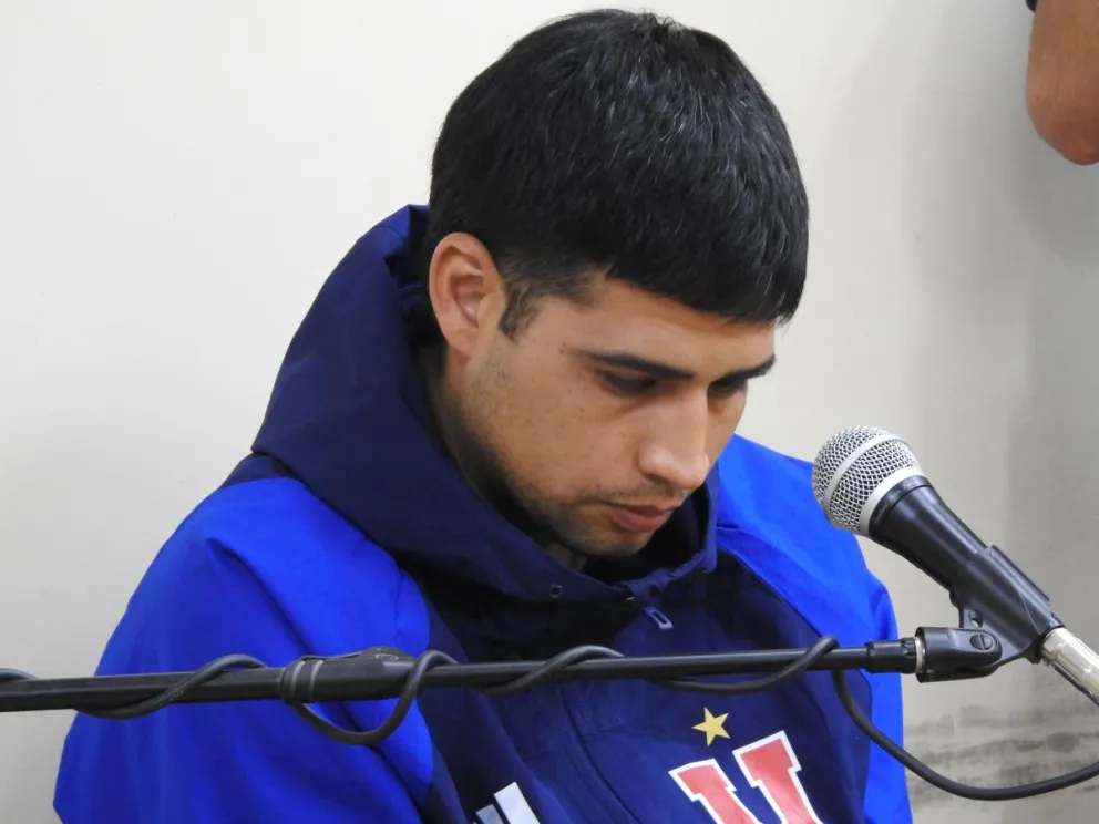 Lucero se mostró cabeza baja en el inicio de la audiencia. Foto 0264Noticias.