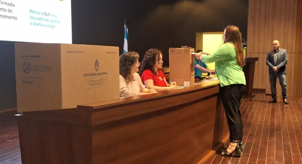 Estreno. Los sanjuaninos utilizarán por primera vez la Boleta Única Papel, la que contiene a las nueve fuerzas políticas que pelean por los lugares en el Congreso.