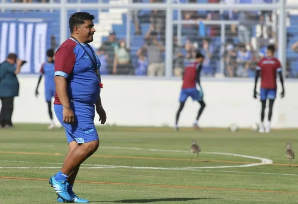 Omar Asad, DT Godoy Cruz (Gentileza: Los Andes)