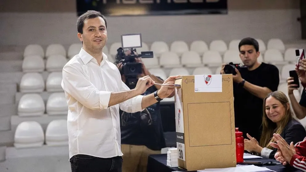 Stefano Di Carlo ganó y es el nuevo presidente River.