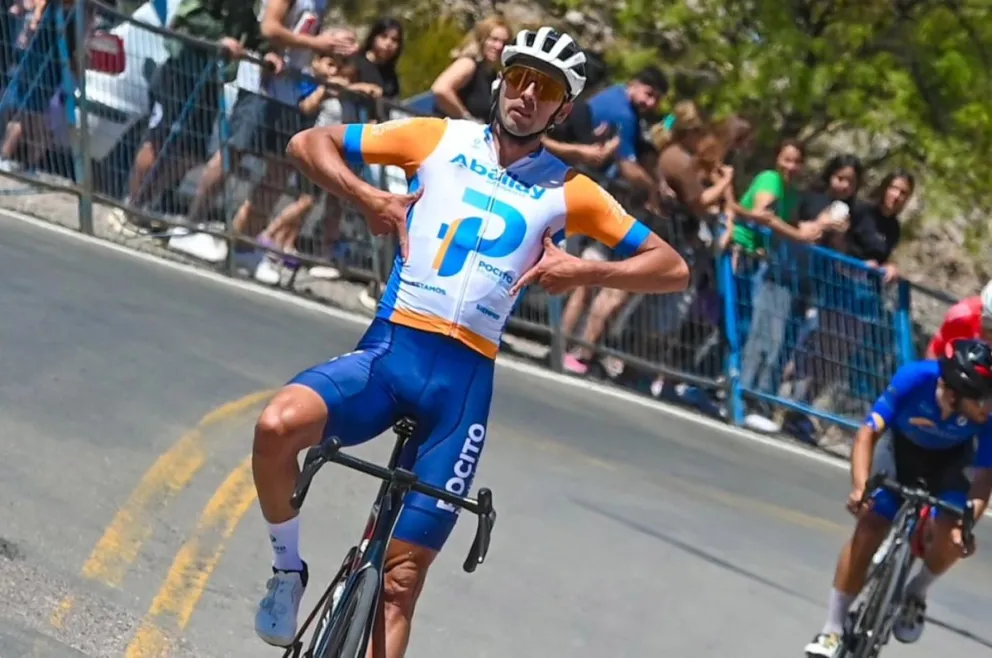 Contundente. Gerardo Tivani, de 34 años, se impuso con claridad en la primera fecha de la temporada de Ruta local en Sarmiento.