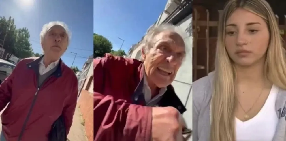 un jubilado le pegó una trompada a una joven de 23 años tras acusarla de dejar el auto mal estacionado. 