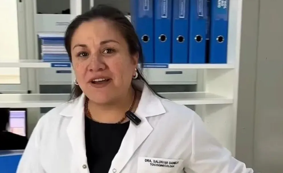 Daniela Saldivar, la obstetra acusada de mala praxis.