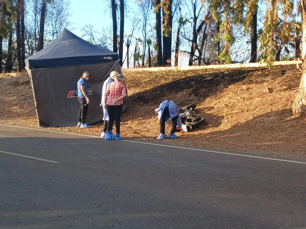 Una persona murió en un siniestro vial en San Martín.