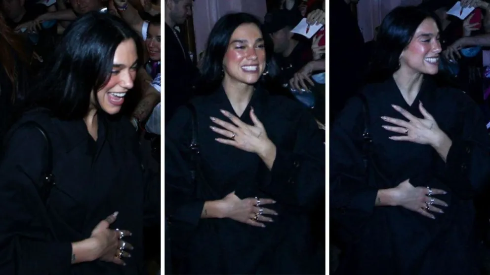 Dua Lipa revolucionó Palermo: la cena porteña de la artista tras el Superclásico y sus saludos a los fanáticos. 