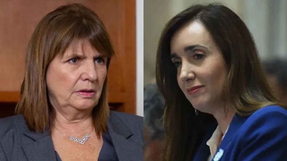 Patricia Bullrich y Victoria Villarruel.