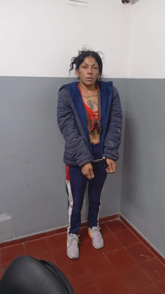 Gisel Sarmiento terminó tras las rejas. 