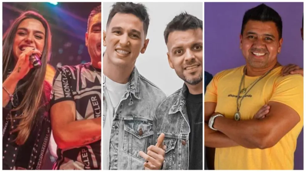 Conocé a qué hora tocan las bandas nacionales en la noche del cuarteto de la FNS. 