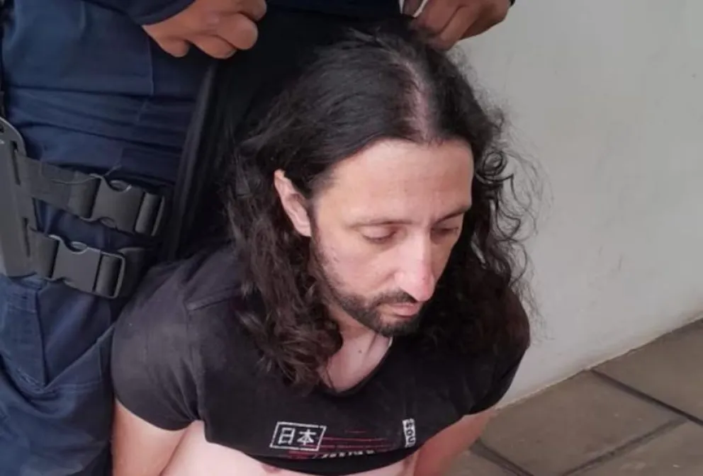 Pablo Laurta, detenido actualmente y acusado de tres crímenes.