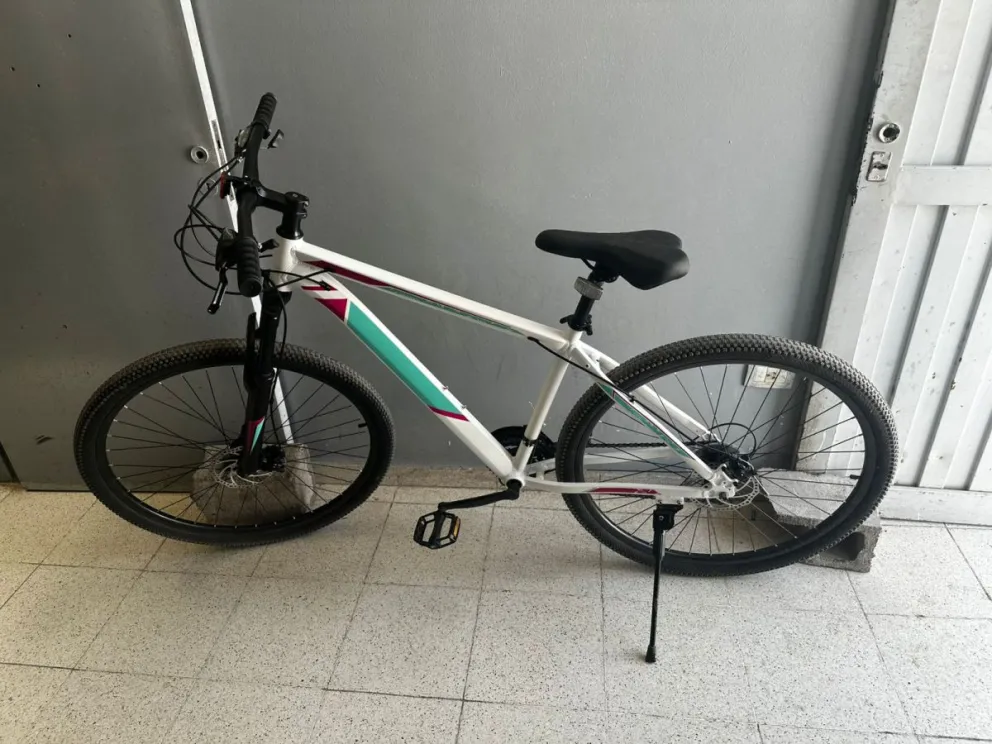 La bicicleta que había sido robada en La Bebida, departamento Rivadavia.