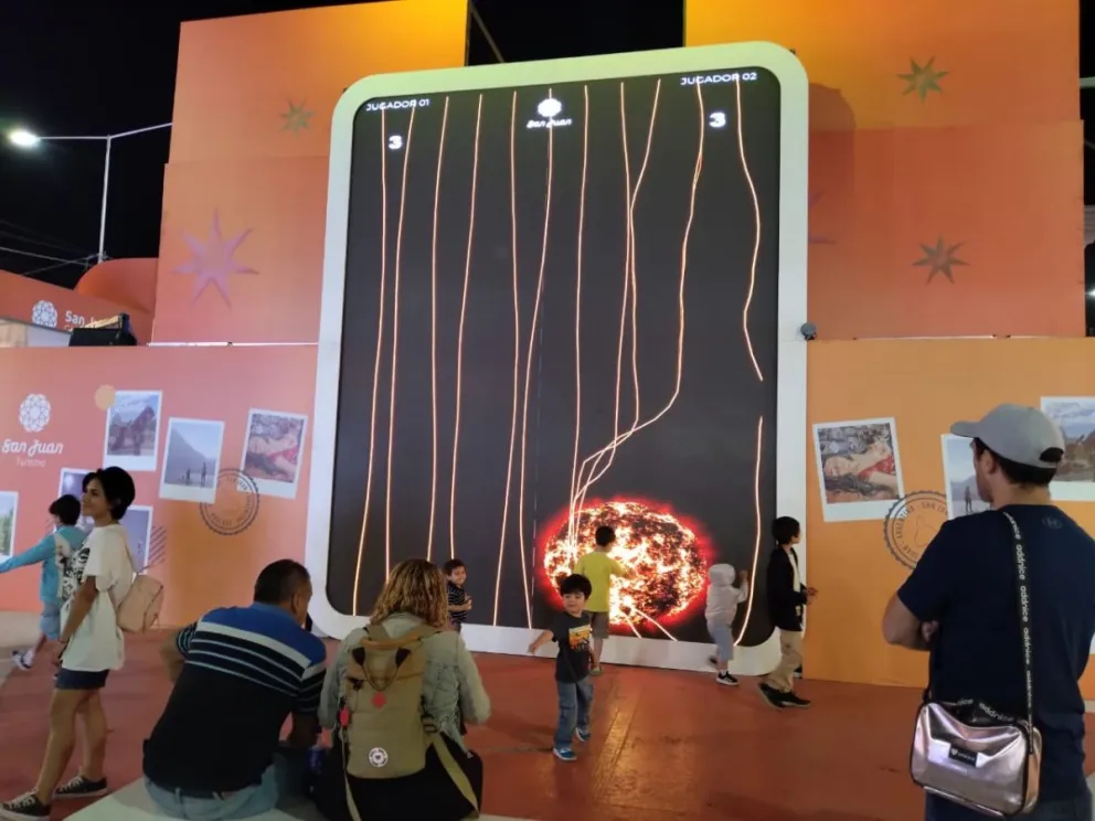 Espacio para la diversión: los pequeños tienen su propio lugar en la FNS.