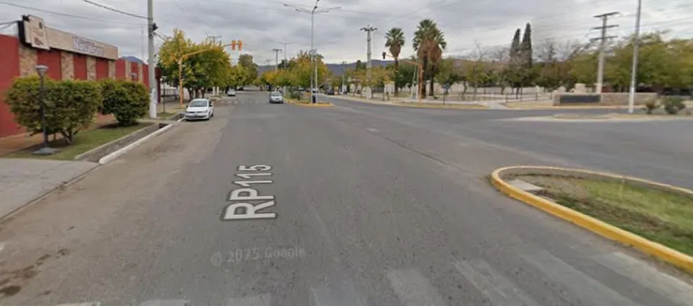 Aquí ocurrió el siniestro vial.