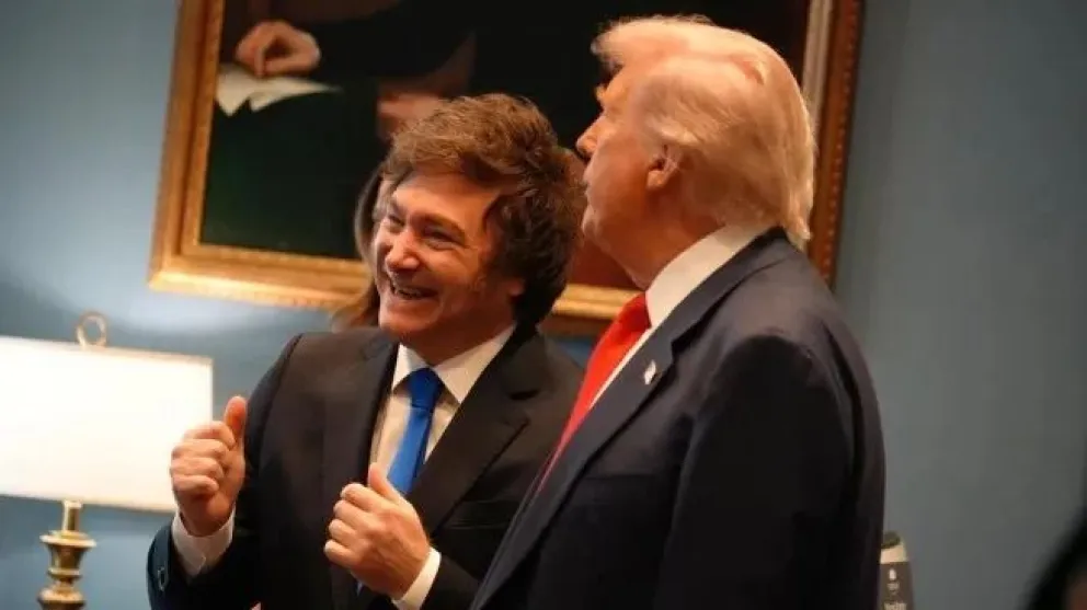 La agenda de Javier Milei en los EEUU: fútbol y negocios. 