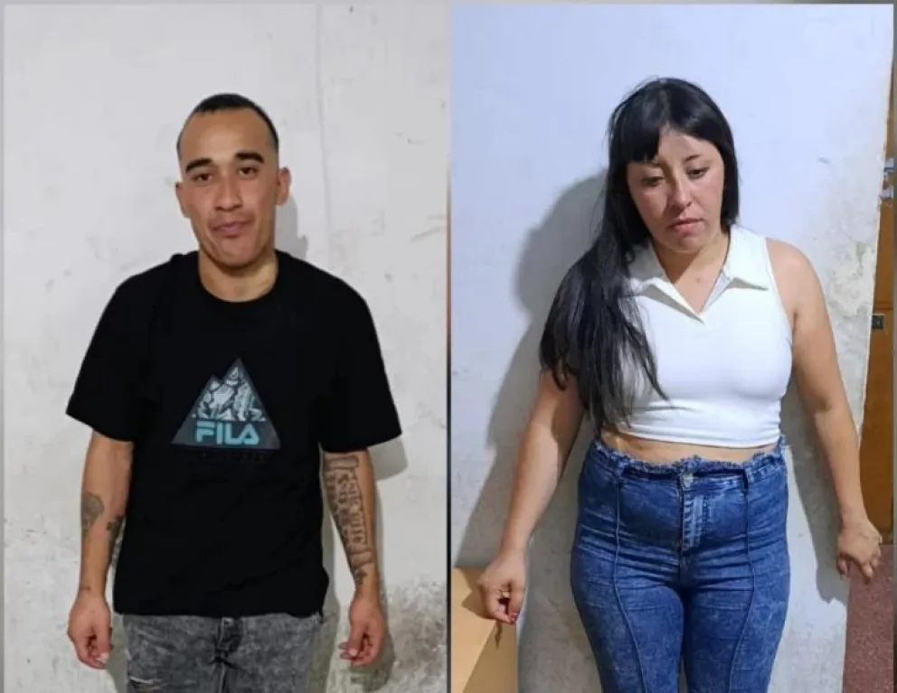 Robaron en un local del centro, lo escondieron en el coche del bebé y los atraparon por las cámaras. 