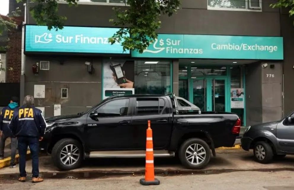 Sede central de Sur Finanzas, en Buenos Aires.