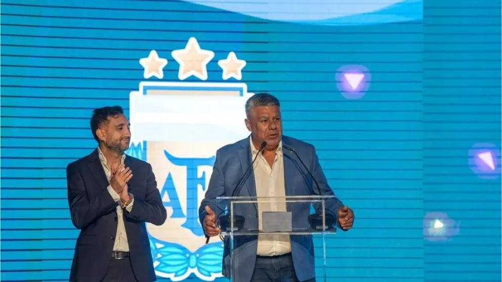 Claudio Tapia y Ariel Vallejo.
