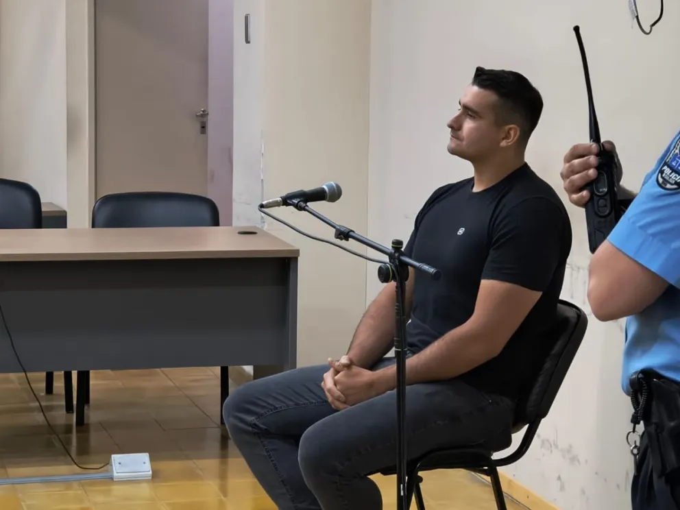 Condenado. Matías Durán, efectivo de la Comisaria 20º de Angaco, busca revertir con su defensa el fallo de primera instancia.