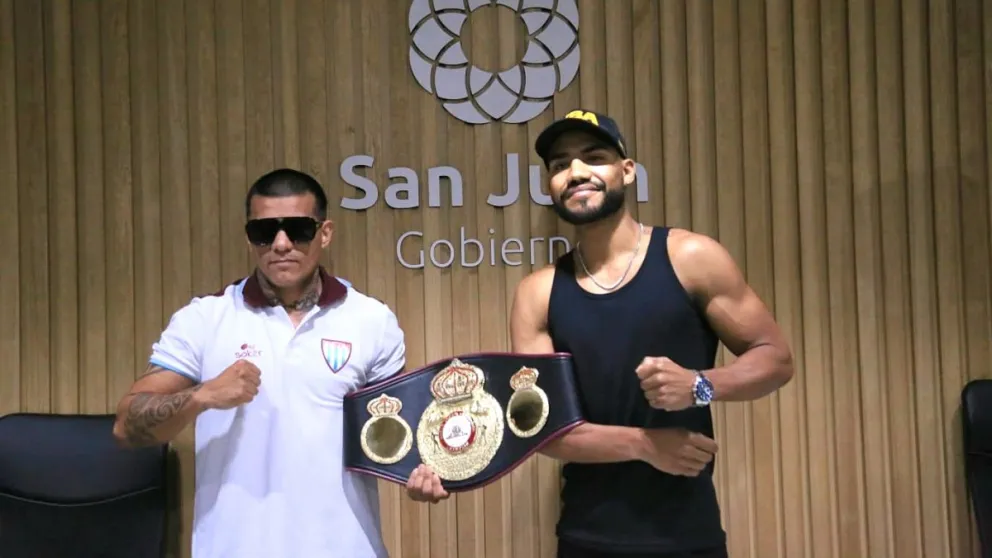 Iguales. Fernández y Caraballo dieron 66,500 kilos esta jornada durante el pesaje.