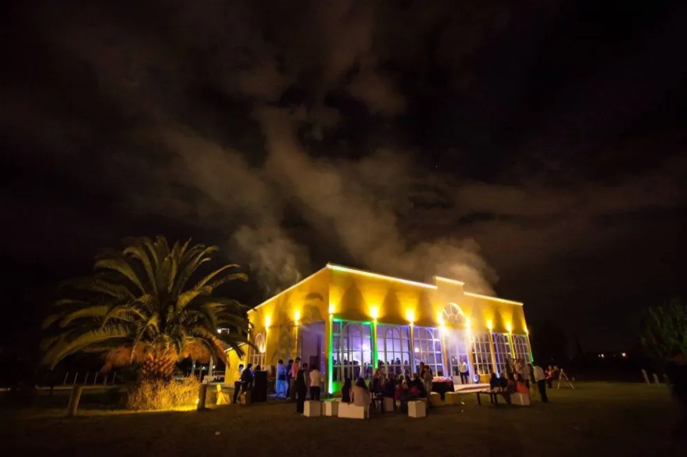 Finca Dorada, en Los Corralitos, Mendoza, es uno de los lugares donde el sanjuanino organizaba sus eventos.
