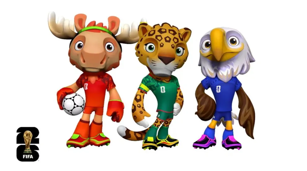 Cuáles son las mascotas del Mundial 2026 y qué animales representan. 