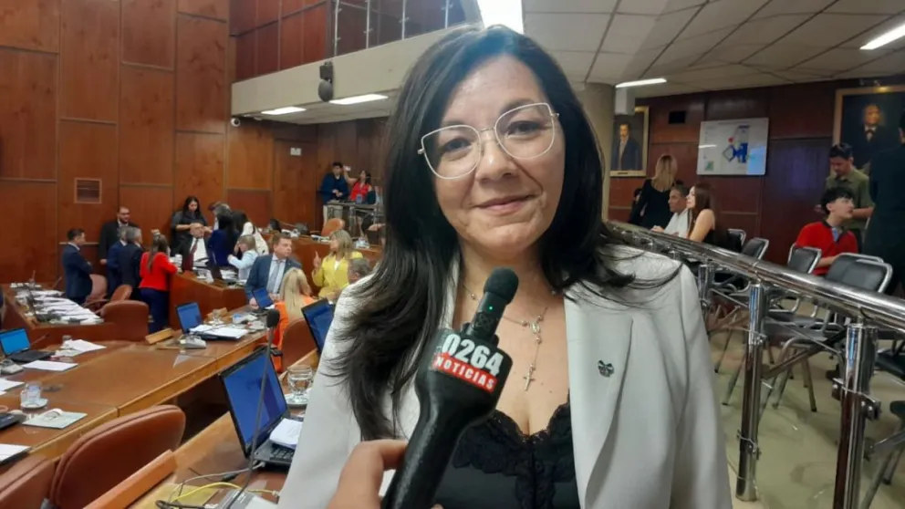 Marcela Montaña asumió una banca en la Cámara de Diputados de San Juan en reemplazo de Carlos Jaime.