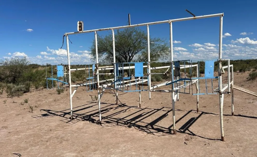 La gatera secuestrada por la División Rural.